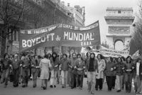 París, el centro del boicot