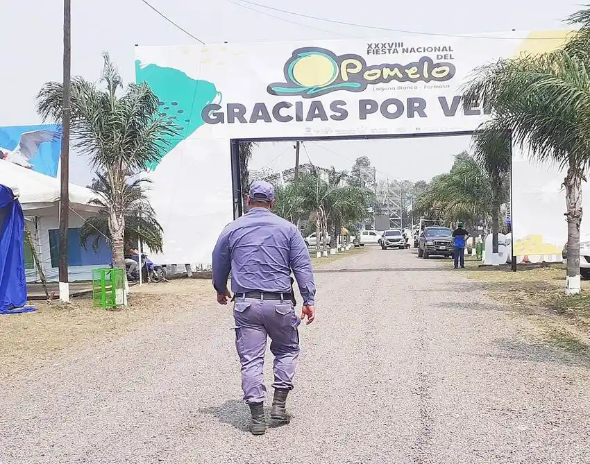 Se diseñó un amplio trabajo de prevención y 
seguridad para la Fiesta Nacional del Pomelo