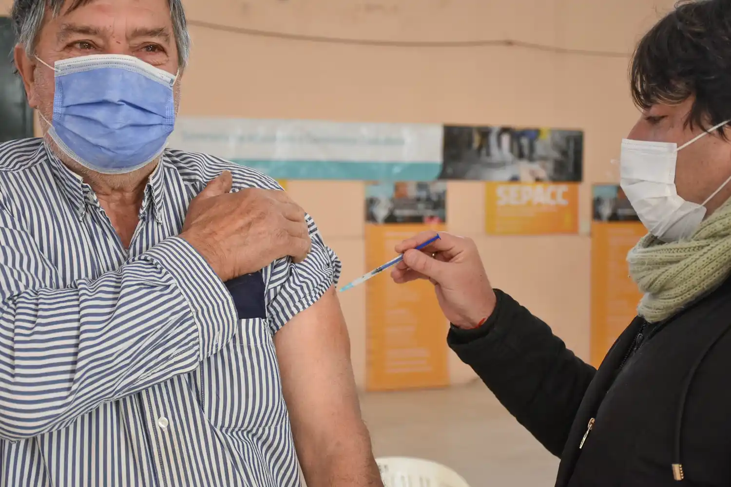 Gualeguay: Buena aceptación de la combinación de vacunas