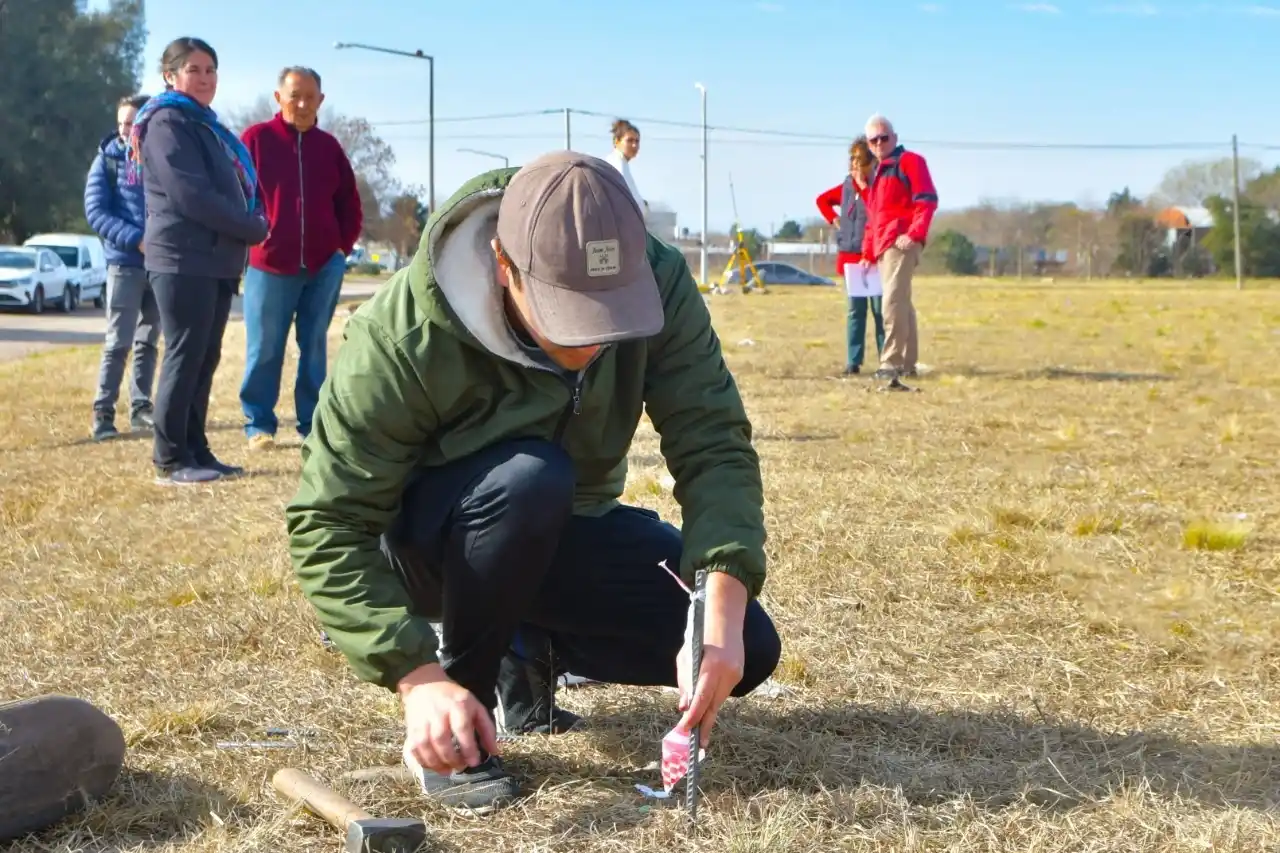 Los lotes a sortear se encuentran distribuidas en tres sectores de Venado.