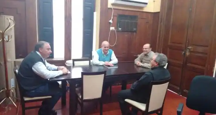 Giovanettoni y Barbieri, reunidos “a agenda abierta”