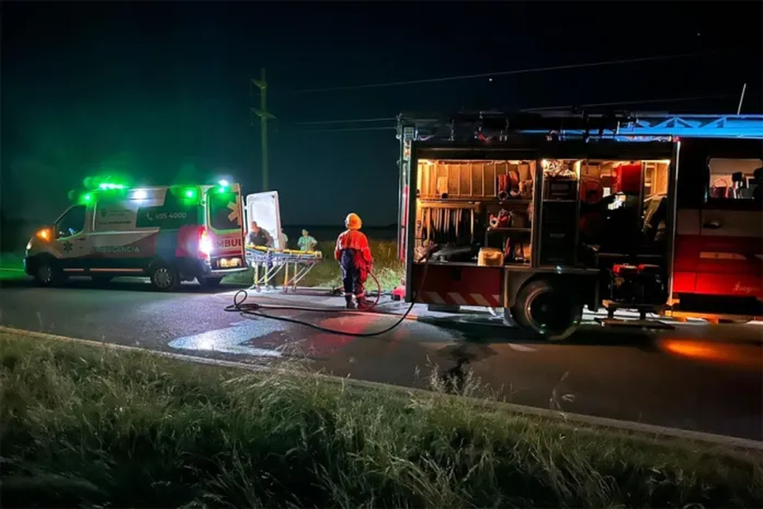 Fatal siniestro vial: una camioneta chocó contra una moto y provocó la muerte de un joven