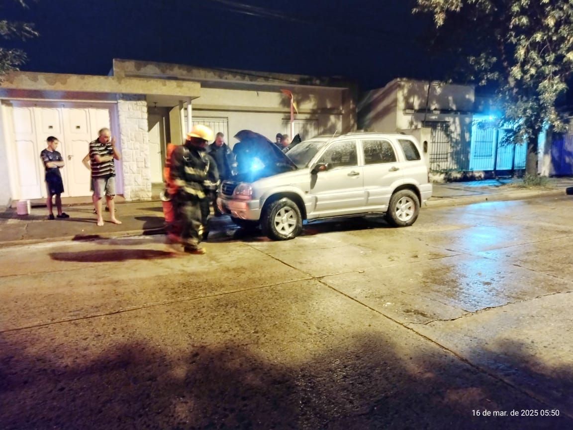A la llegada de bomberos la situación ya estaba controlada.