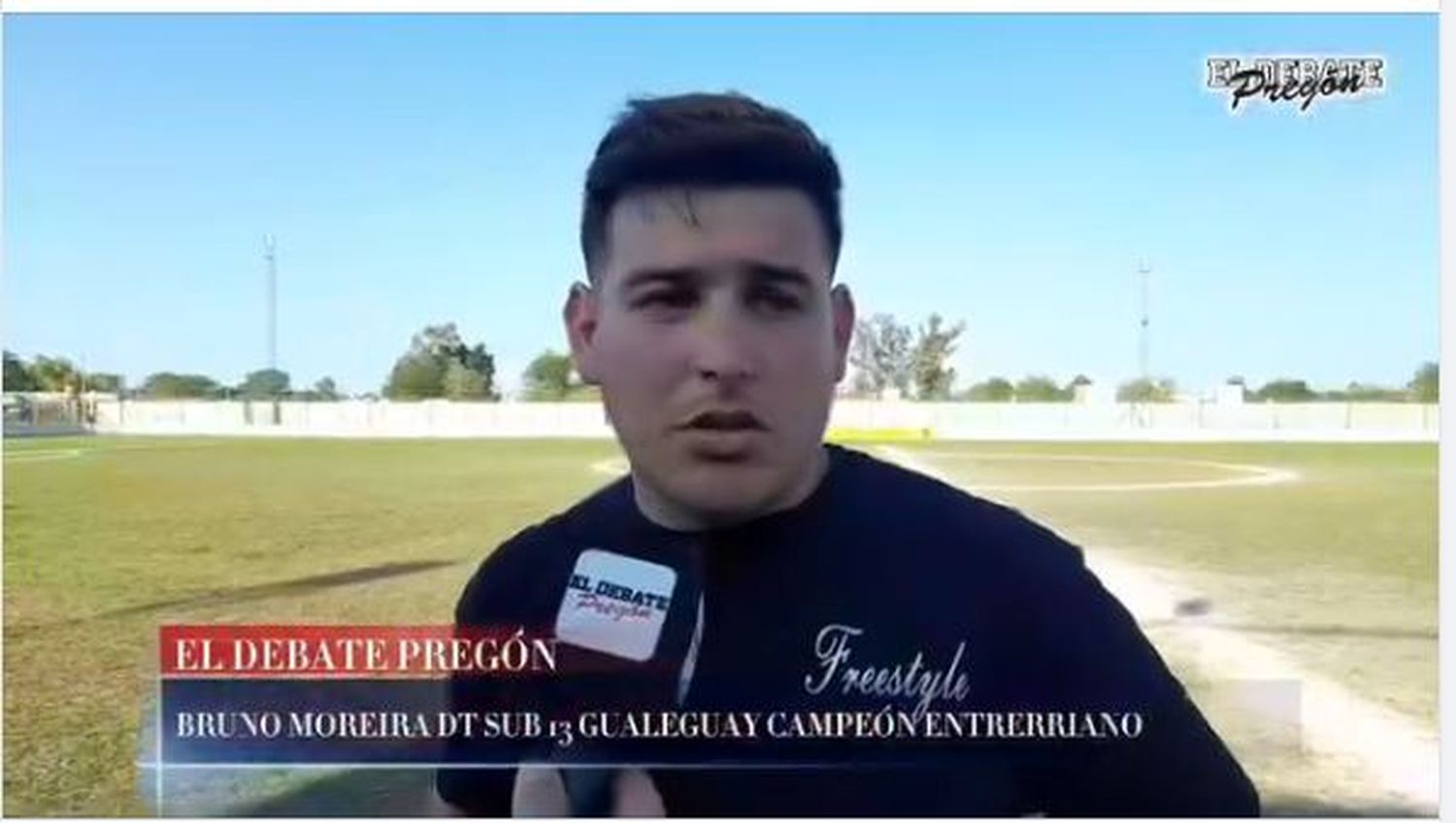 GUALEGUAY SE CORONÓ CAMPEÓN DEL ENTRERRIANO DE SELECCIONES SUB 13. COMPARTIMOS DIÁLOGO CON EL DT BRUNO MOREIRA