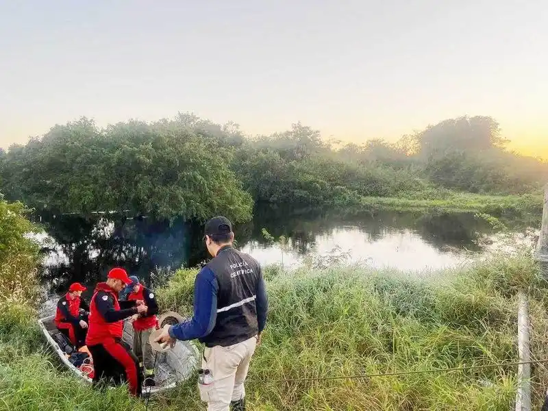 Hallaron sin vida en un riacho a
un hombre tras intensa búsqueda