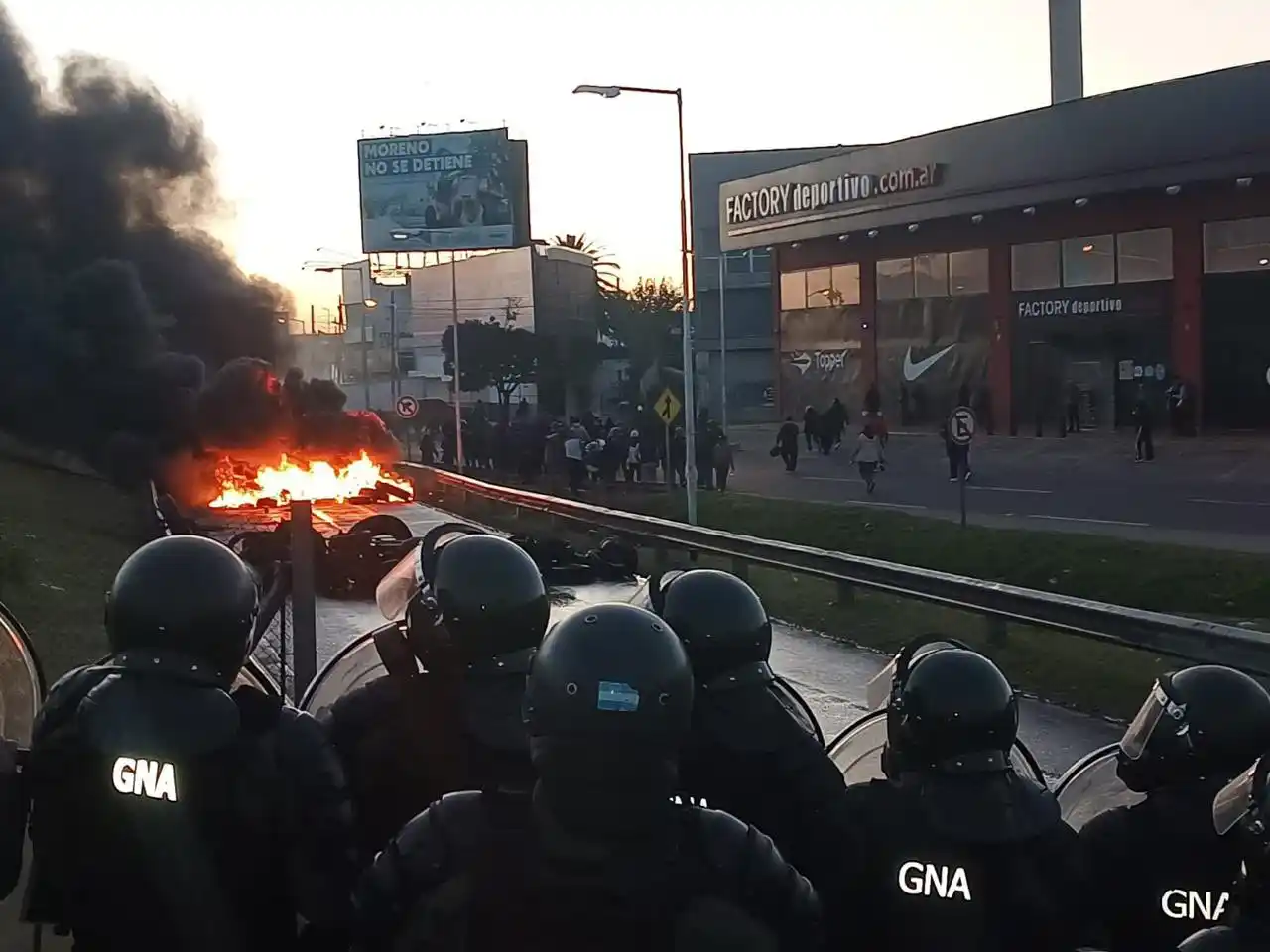 "Frente al caos, respondemos con orden", dijo Bullrich.