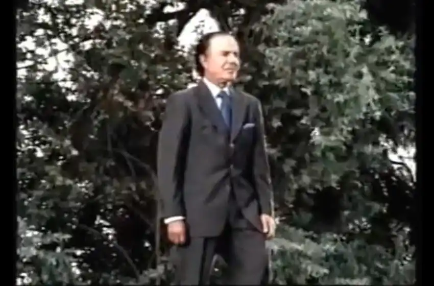 ¿Verdadero o falso? Circula un video que propone a Menem como Presidente para 2019