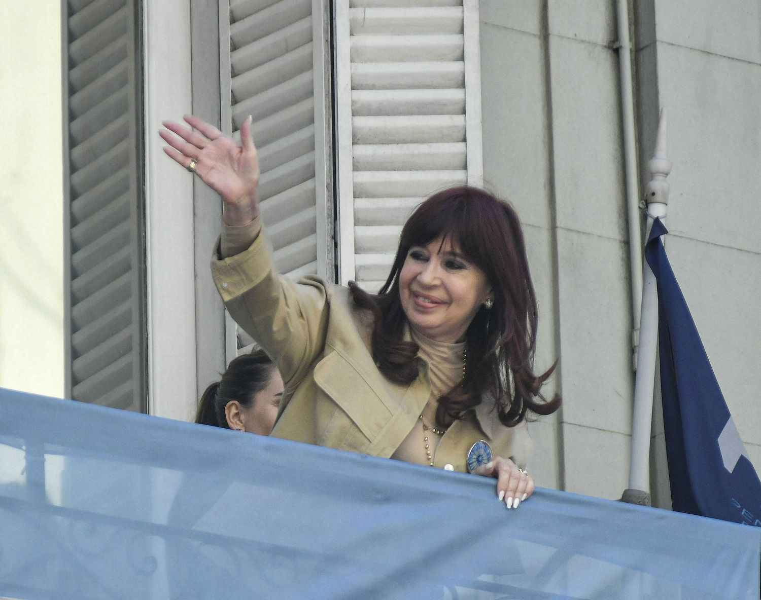 Cristina Fernández saludó desde el Instituto Patria, donde escuchó el fallo.