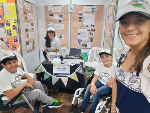 Alumnos de la escuela 501 participan de la feria de ciencias en Mar del Plata