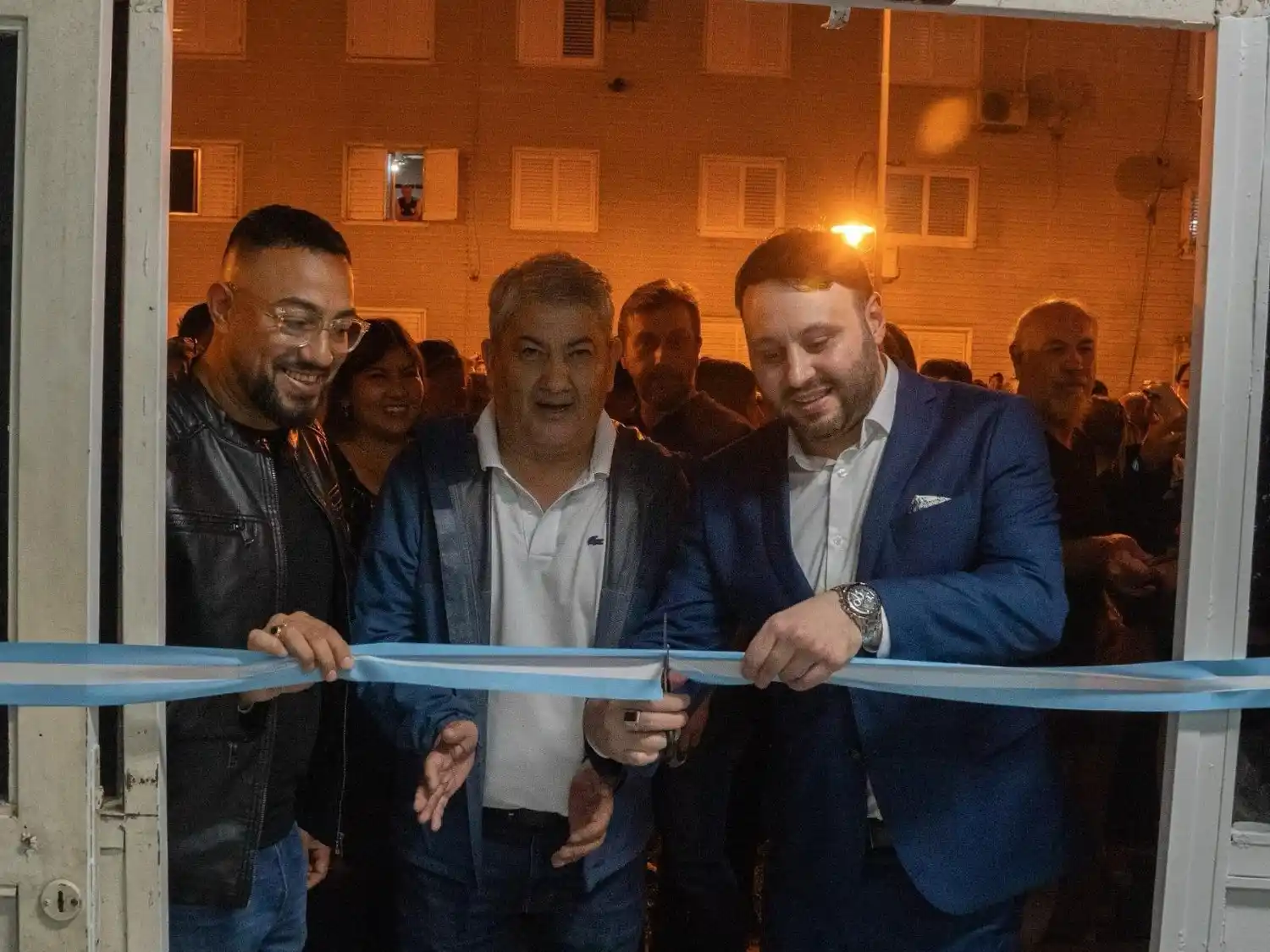 Se descontroló la inauguración