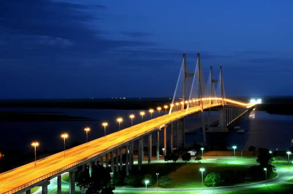 No hay electricidad en todo el puente
