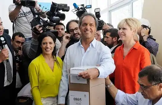 Scioli: "Voten a conciencia, como dijo el Papa"