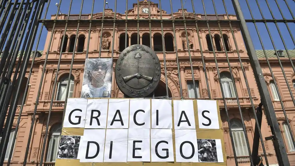El velatorio de Diego Armando Maradona será en la Casa Rosada