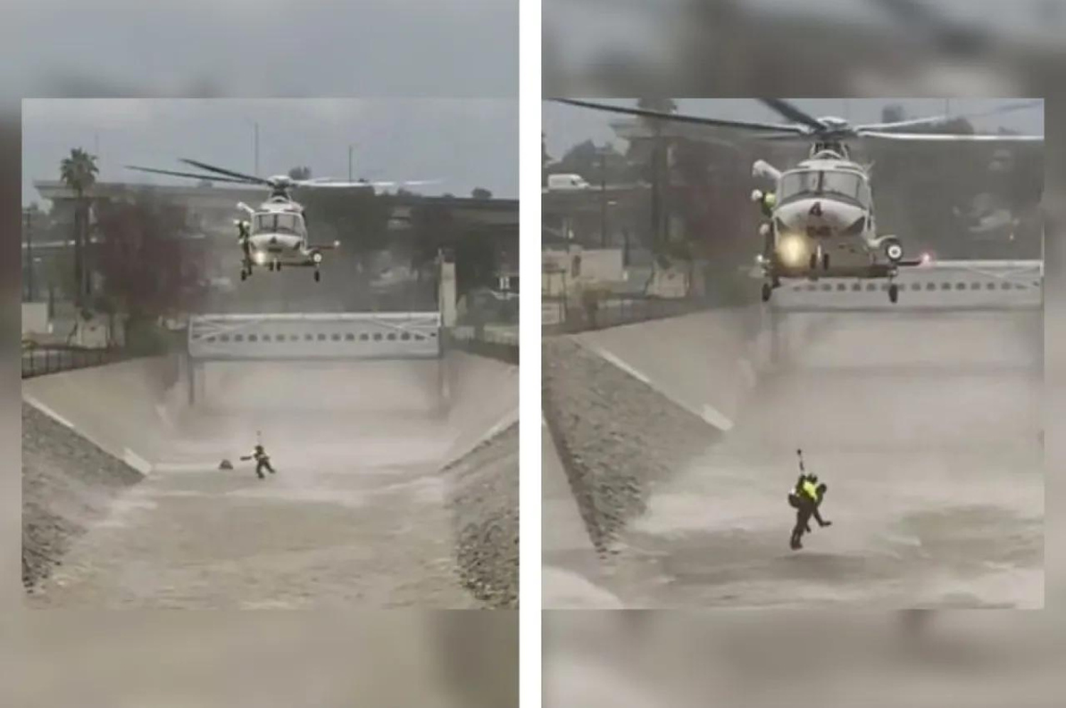 La situación de emergencia se desencadenó debido al clima severo que azotaba la ciudad.