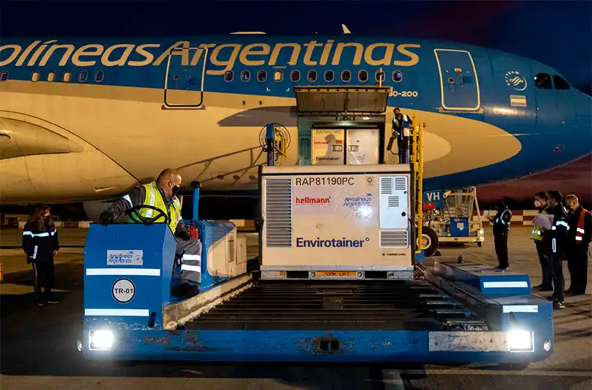 En lo que va de julio, Argentina ya superó las 15 millones de dosis recibidas