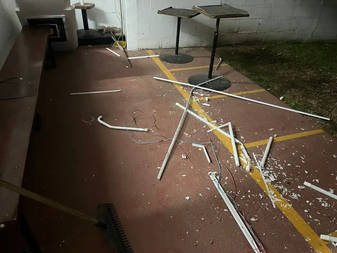 Roban cables y dañan instalaciones del Tiro Federal venadense