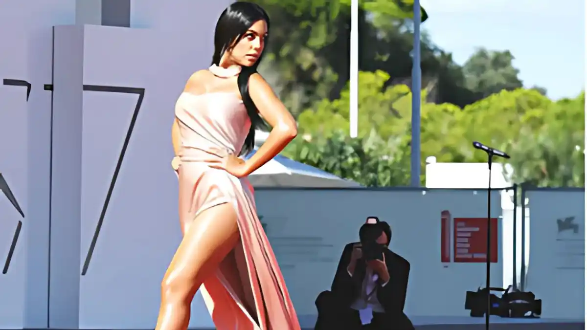 Georgina Rodirguez logró plantarse en el mundo de la moda