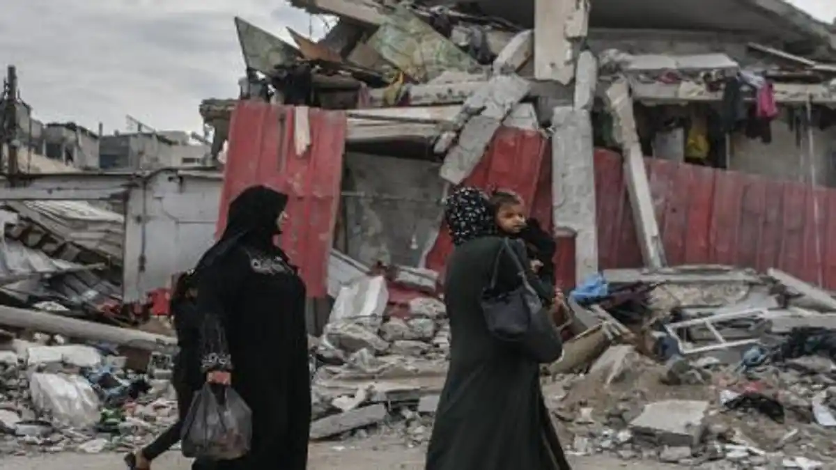 Casi toda la población de Gaza «vive en la pobreza» tras un año de guerra, advierte OIT