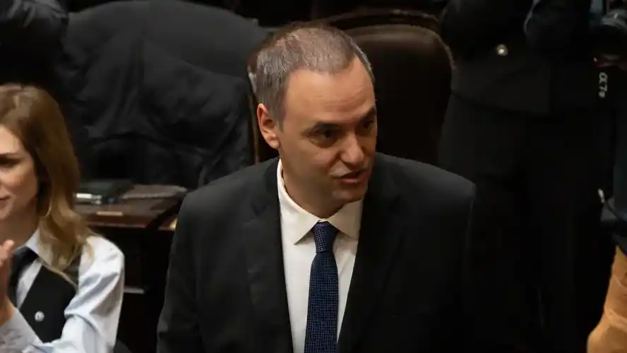 Manuel Adorni, jefe de Gabinete.

Agencia NA /Claudio Fanchi
