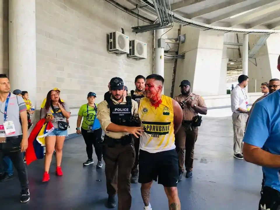 Arrestos en la final de la Copa América