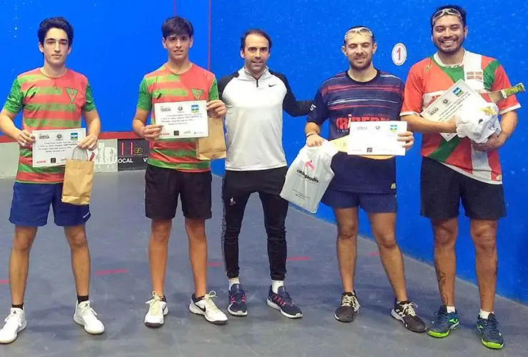 Lo mejor de la pelota paleta regresará al trinquete de Centro Vasco
