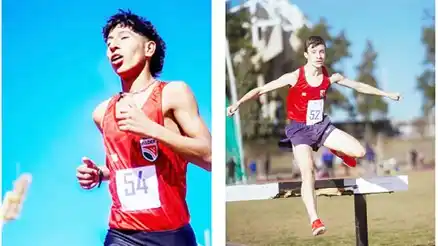 Brian Pucheta y Felipe Bond ganaron en el Campeonato Nacional U16 de Atletismo
