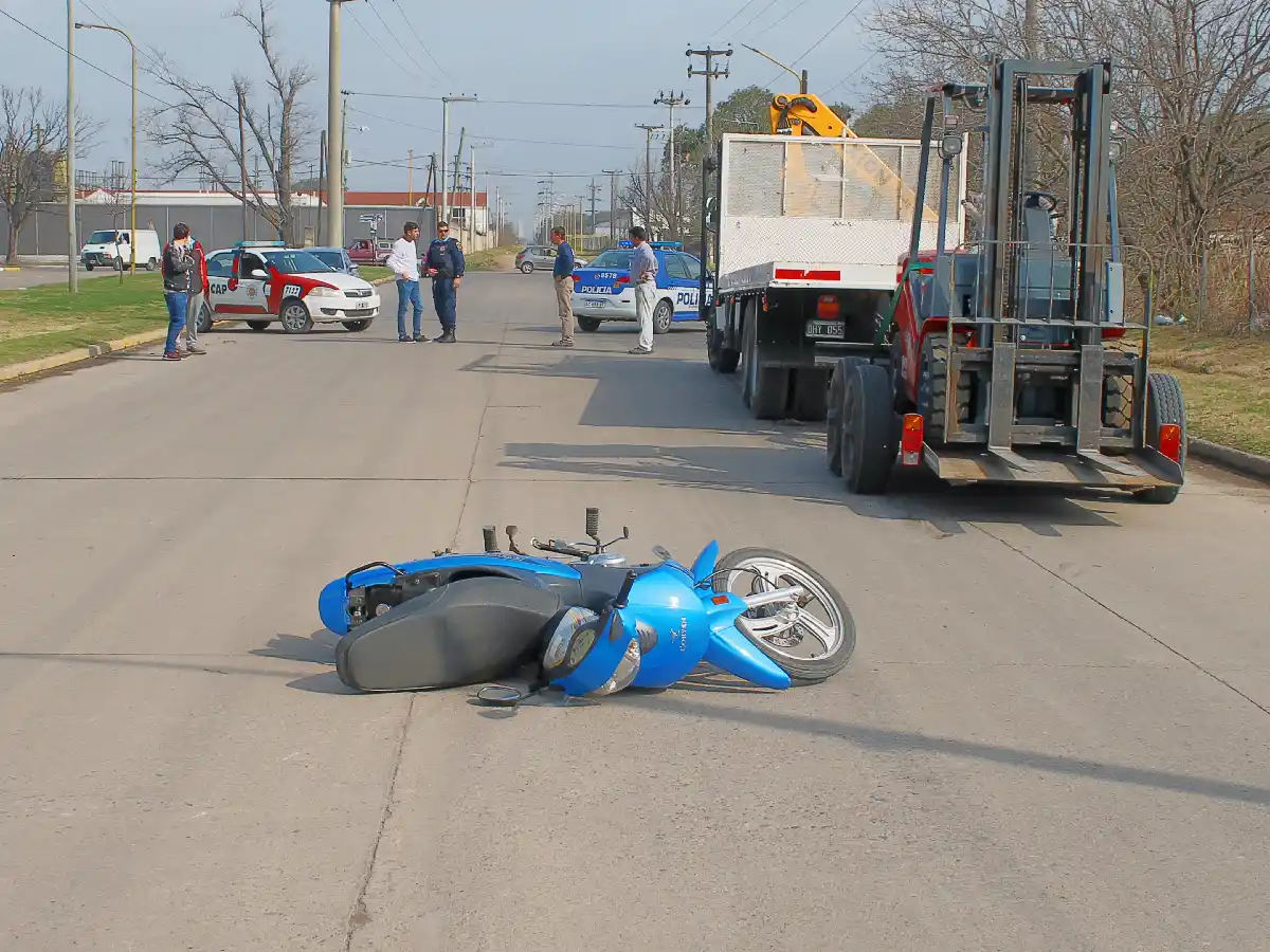 Grave accidente en Savio y 9 de Septiembre