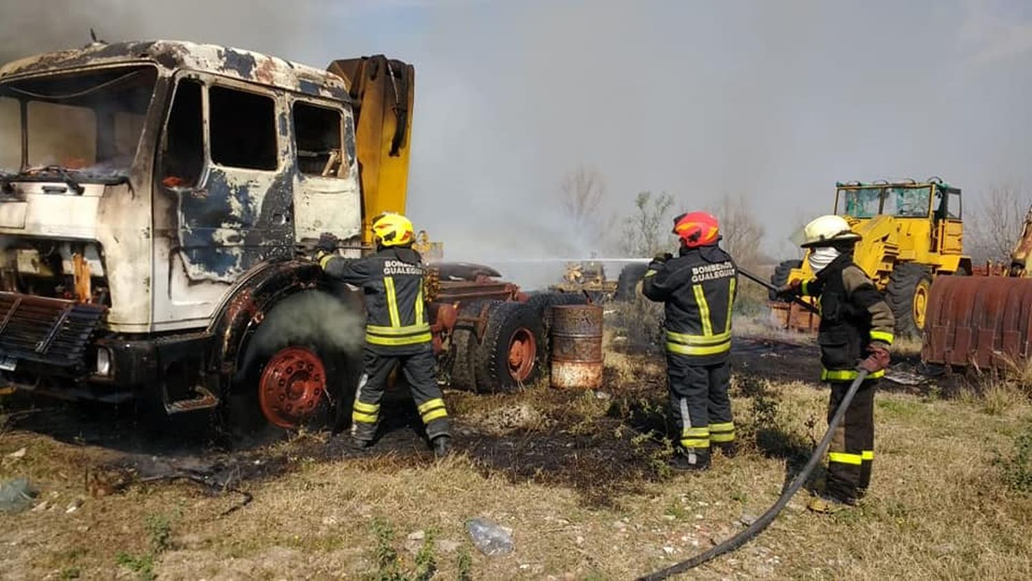 Los Bomberos debieron apaciguar a un Gualeguay en llamas 