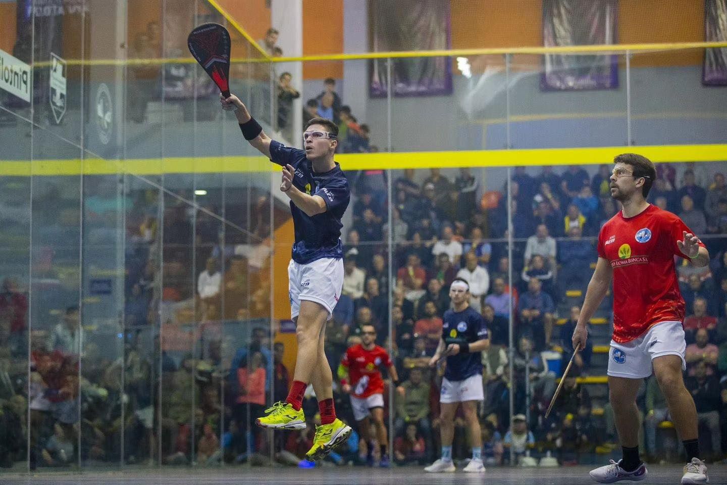 Andrés Villegas en acción: campeón argentino en Juveniles y Sub-22. Campeón Panamericano Sub23 y un montón de títulos más estará en un TOP4 imperdible porque son partidos oficiales (Fiscaliza la C.A.P.) y hay mucho en juego.