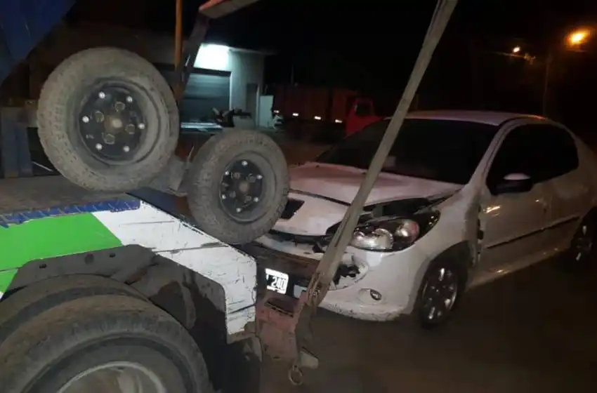 Conducía alcoholizado y provocó un choque: le secuestraron el auto