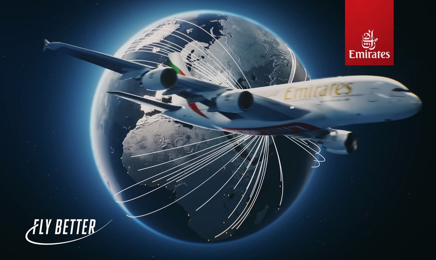 Emirates presenta su nueva campaña «Fly Better»