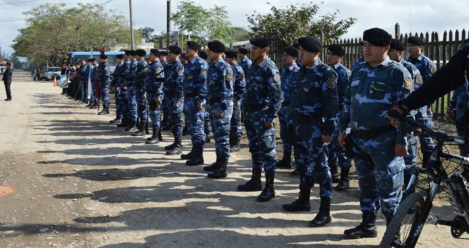 El Municipio destacó "el despliegue" de Infantería en los barrios