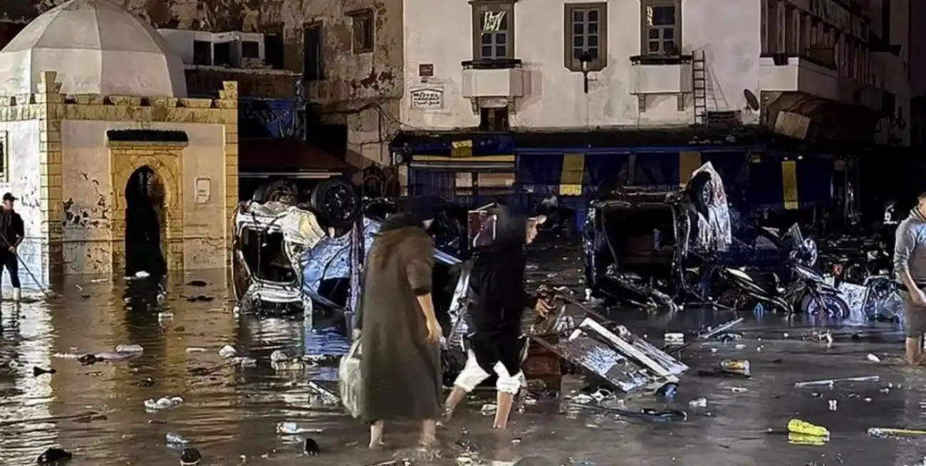Lluvias torrenciales en Marruecos causaron inundaciones fatales.