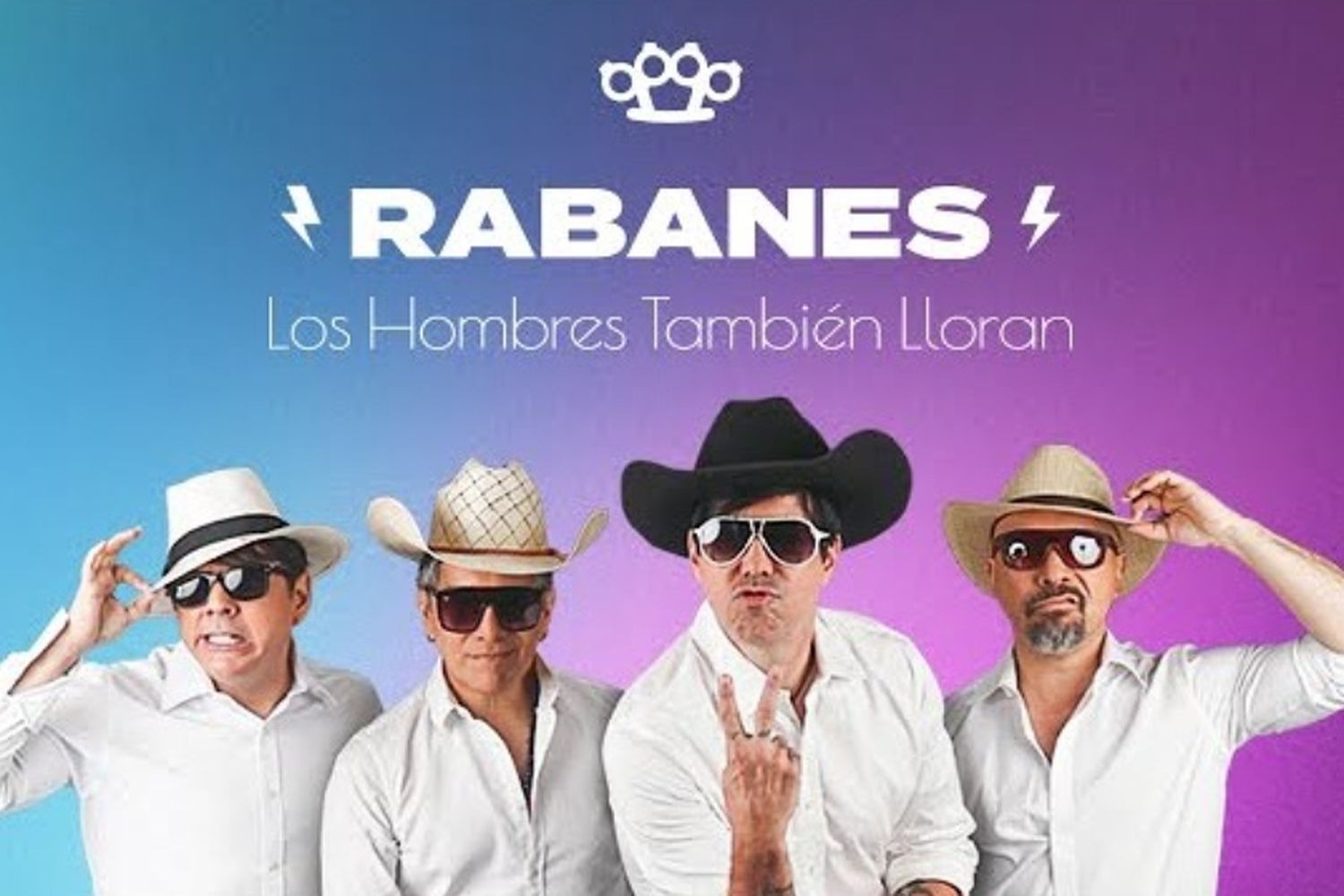 Los Rabanes presentaron Los Hombres También Lloran, su nueva canción con Emilio Estefan