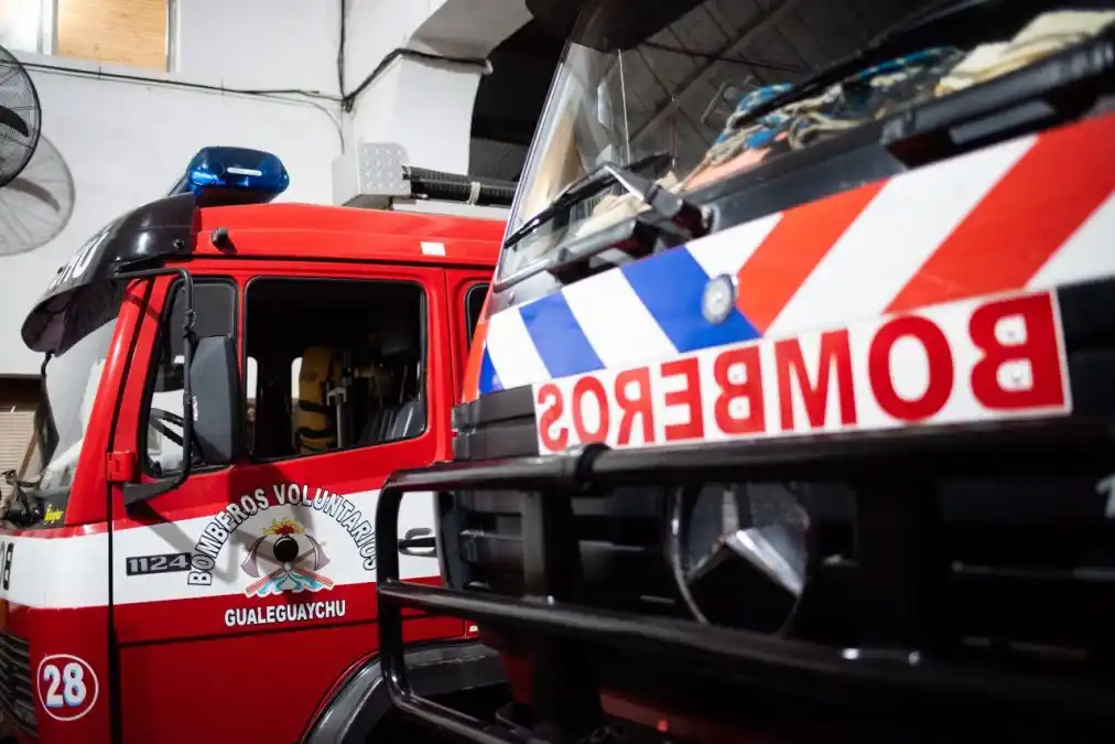 Bomberos Voluntarios Gualeguaychú (foto: archivo ElDía)