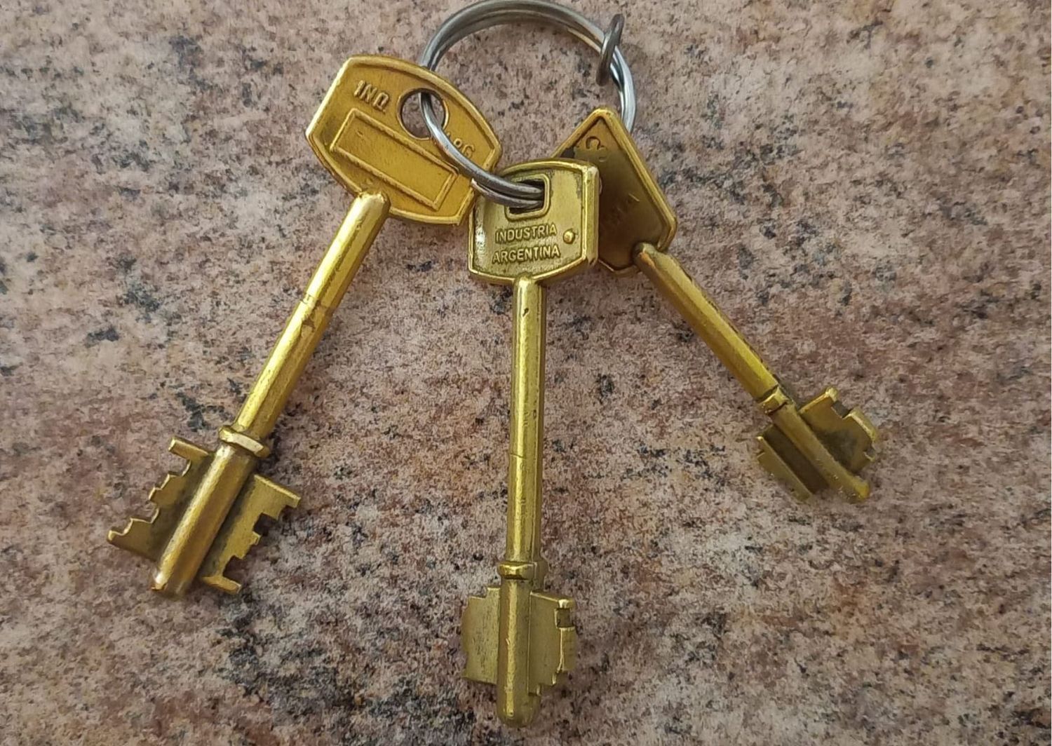 Belén encontró estas llaves
