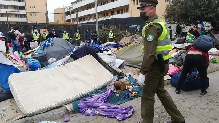 Chile creará albergues para ayudar a migrantes venezolanos