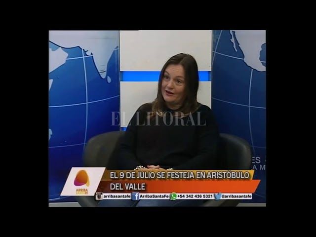 El 9 de julio se festeja en Aristóbulo del Valle