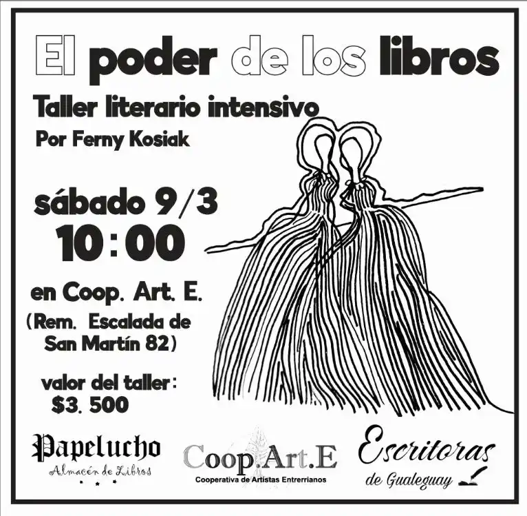 Taller literario intensivo a cargo de Ferny Kosiak