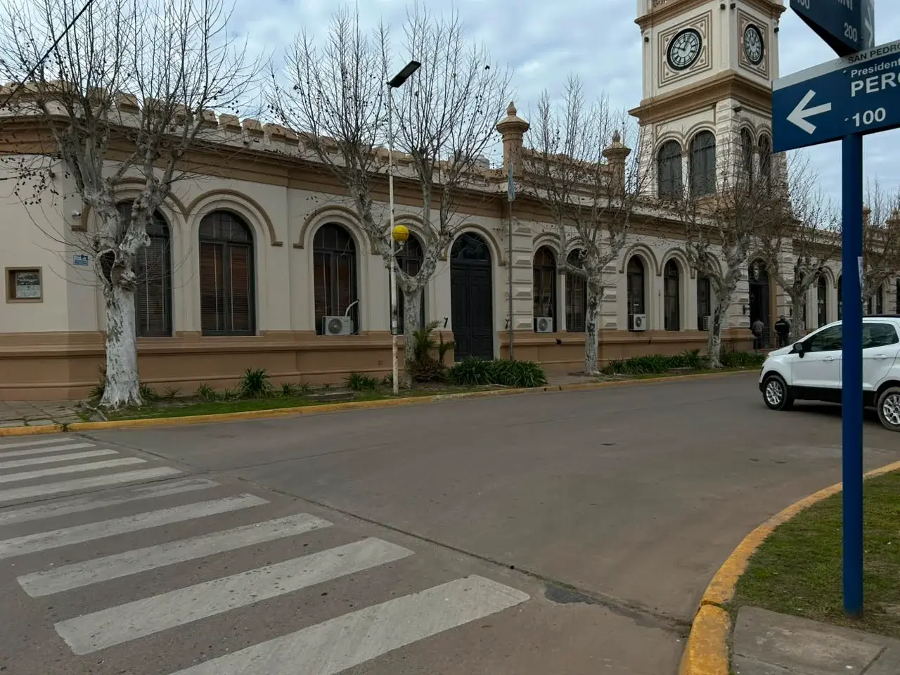 El Palacio municipal de San Pedro.