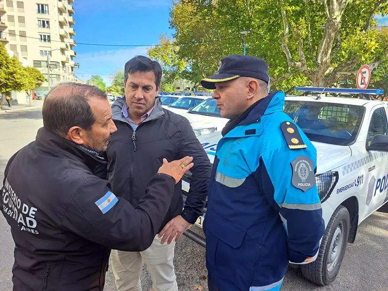 Seguridad. 14 patrulleros y nuevo jefe