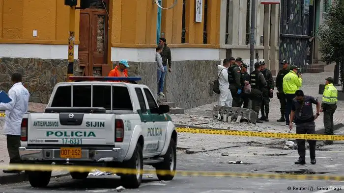 Colombia: un muerto y cerca de 30 heridos por explosión en Bogotá
