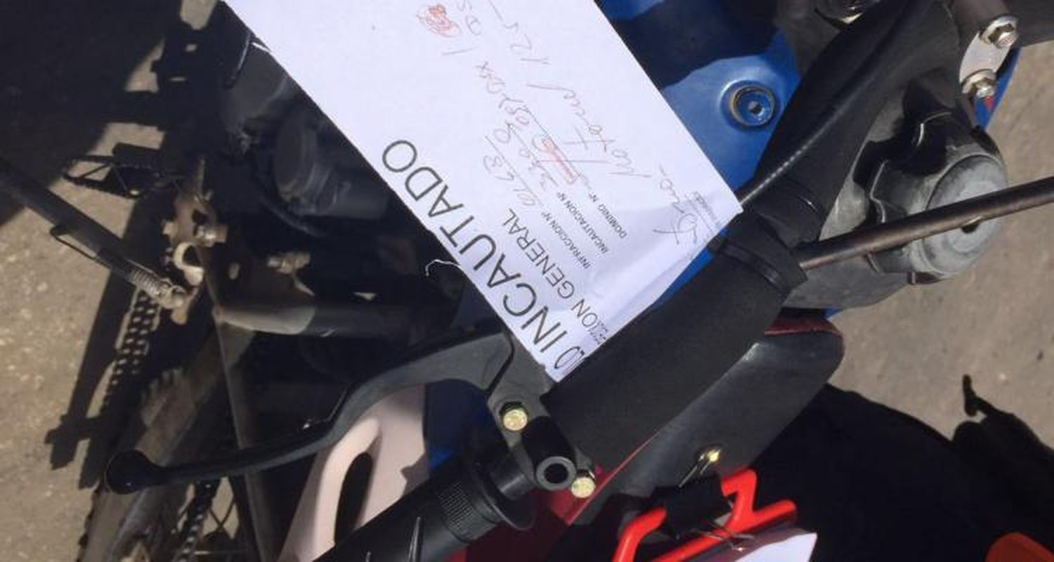 Secustran 9 motos y labran 18 infracciones en el centro