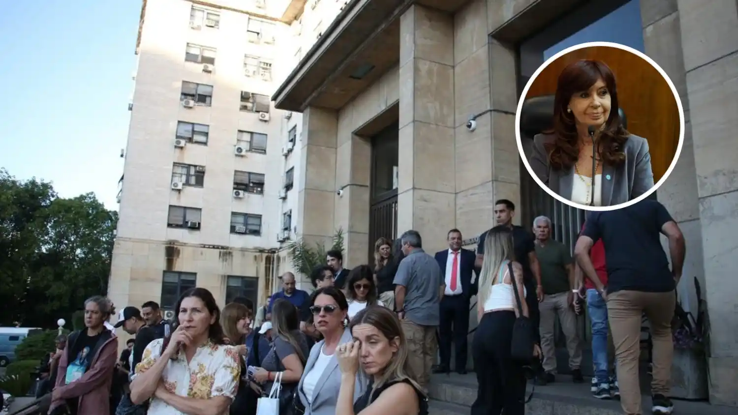 La expresidenta declaró como imputada en el juicio por la causa Cuadernos.