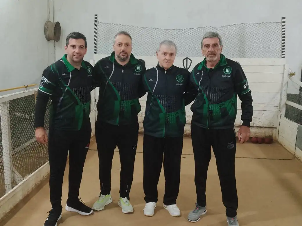 La formación que presentó Excursionistas en Rauch.