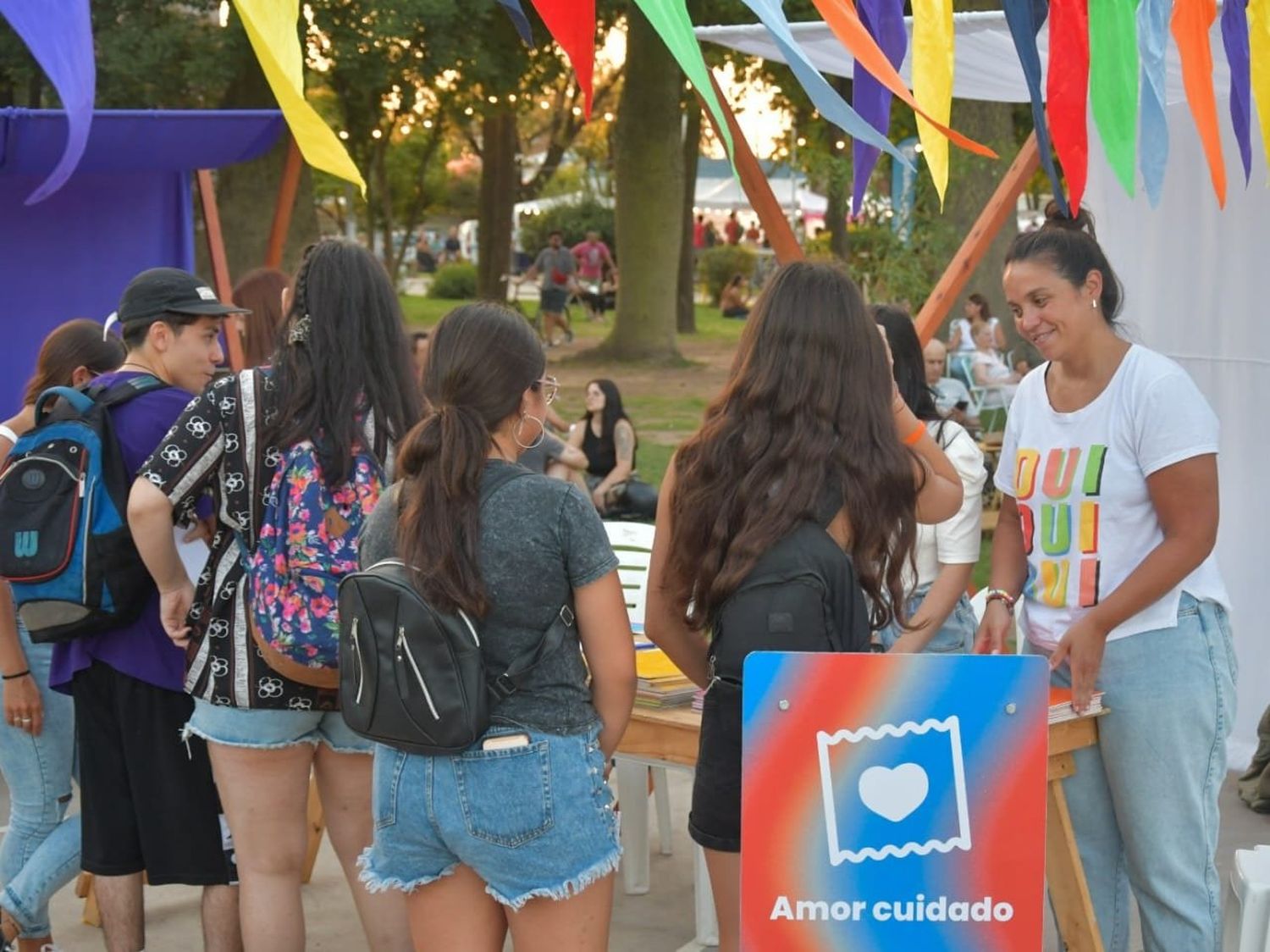 Los festejos comenzaron el domingo en el Parque Municipal con el evento "Que sea amor".