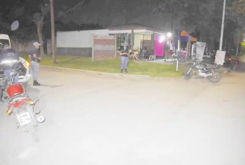 Choque entre motos dejó un herido grave