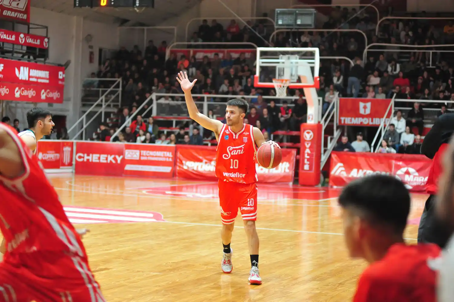 Ludueña fue uno de los jugadores más destacados del encuentro.