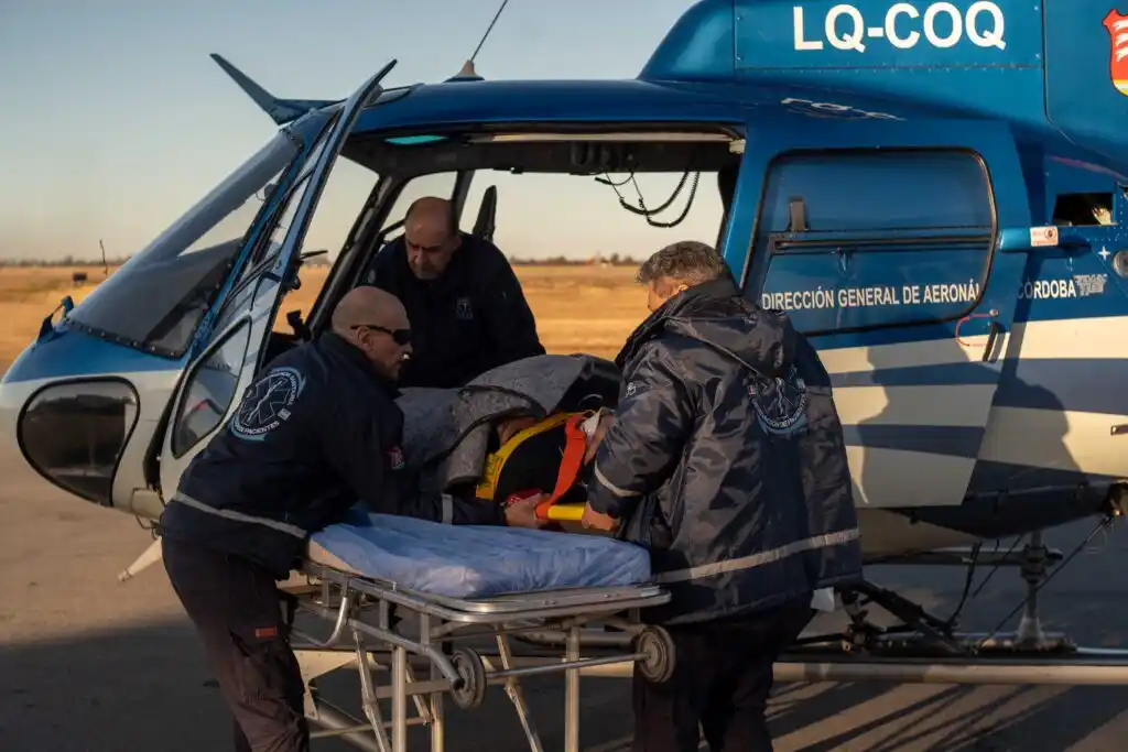 Rescate aéreo en el Cerro Champaquí: la provincia activó el protocolo de emergencia para asistir a un turista
