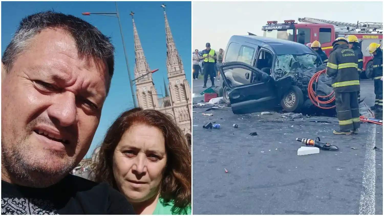 Eduardo Basilio Diaduch y Cecilia Sosa. Ambos eran oriundos de Berisso.